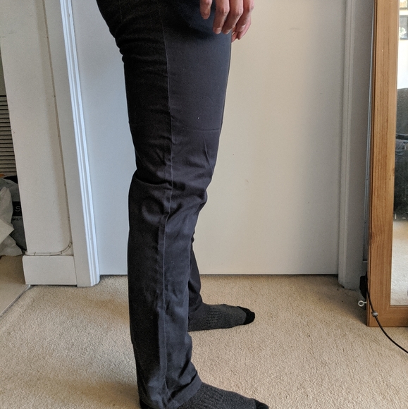H&M Chino Slim Fit Pants, Dark Gray - Size 32/30 - Picture 5 of 8